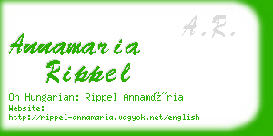 annamaria rippel business card